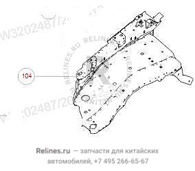 Арка колеса правая передняя - 84001***M01A