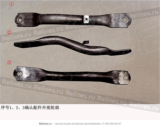 Распорка поперечная левая