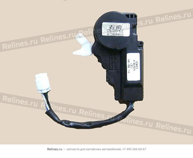 FR door lock actuator assy RH(rhd) - 3787***K12