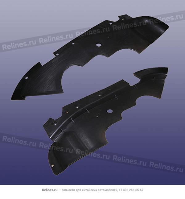 Mudguard-fr wheel RH