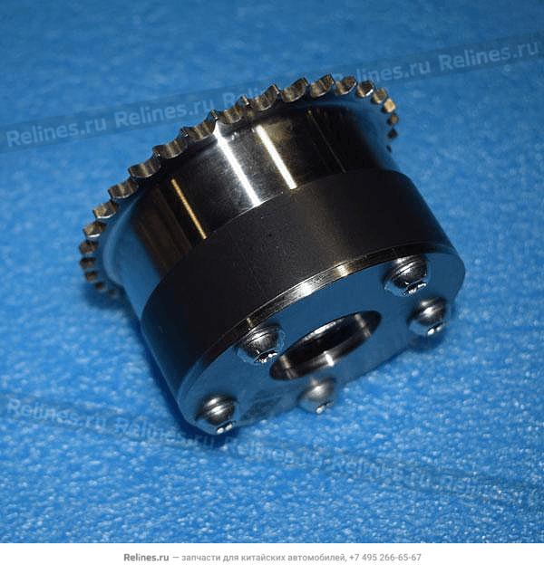 Intake camshaft gear