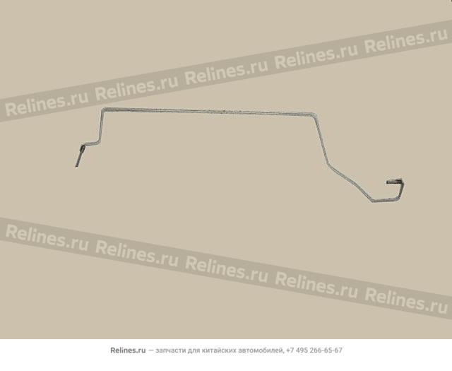 Трубка тормозная от ГТЦ к заднему контуру