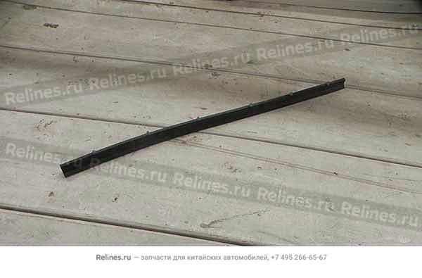 FR bump rubber strip-hood
