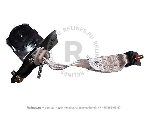 Seat belt assy-rr