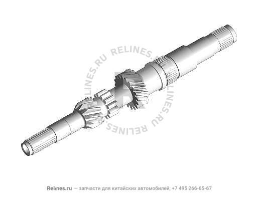 Вал первичный (входной) - A11-3AD***11101AA