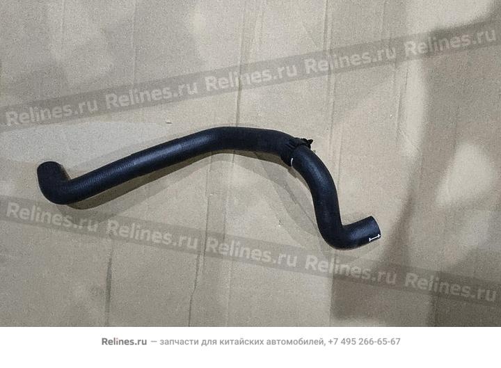 Hose-radiator coolant inlet