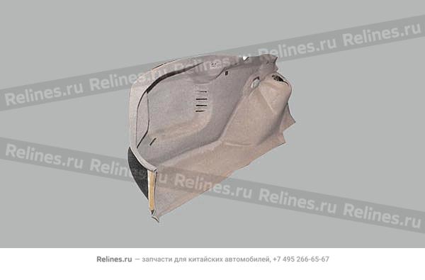 Mould assy - rear arch LH