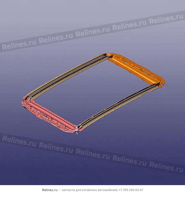 Каркас солнечного люка T22