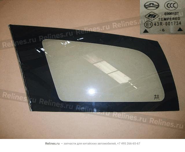 Rear side window glass LH - 54031***00-B1