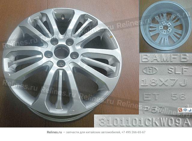 Wheel rim assy - 31011***W09A