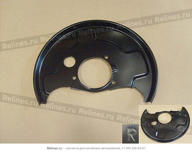 FR brake disc shield RH - 300111***00-B1