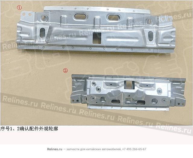 RR roof bow assy - 57013***Y00A