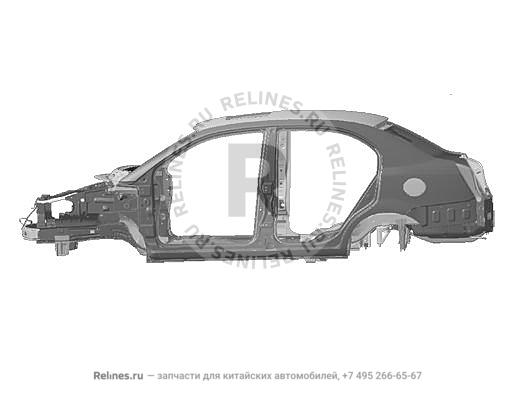 Frame assy -bare body