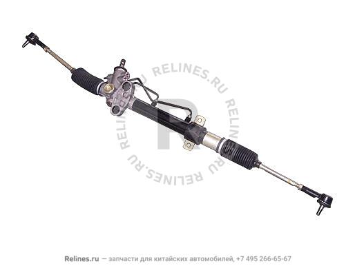 Steering gear with tie rod