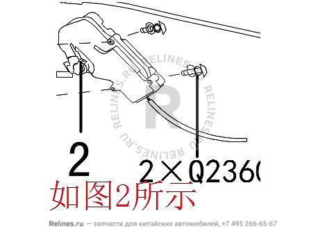 FR door lock actuator assy LH(rhd) - 37872***00XB