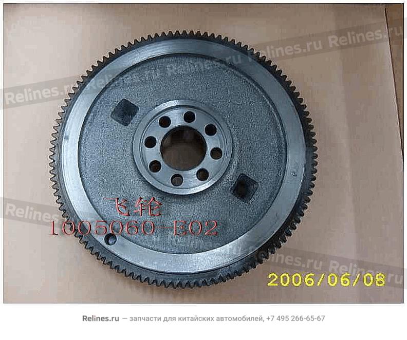 Flywheel and gear ring assy