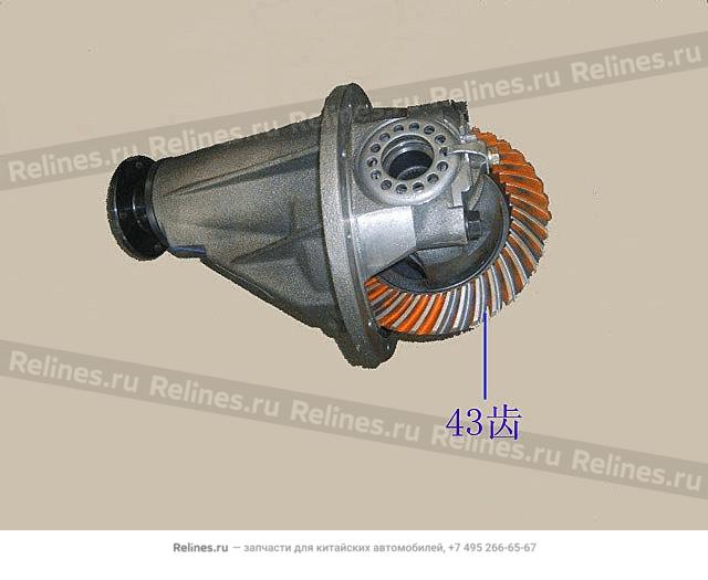 Reducer&diff assy(instrustion car involu