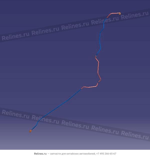 Fuel intake pipe 2 - T15-***130