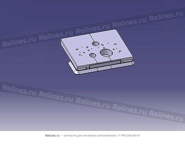 Fixing plate assy a/c pipe line - 81080***W09A