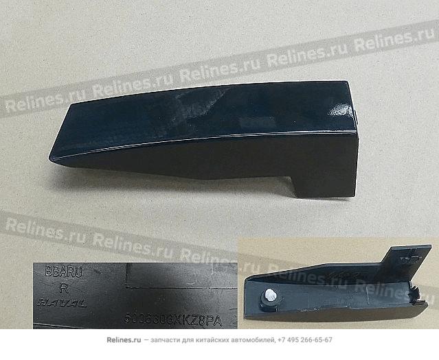 Накладка арки колеса задняя правая - 50066***Z8PA