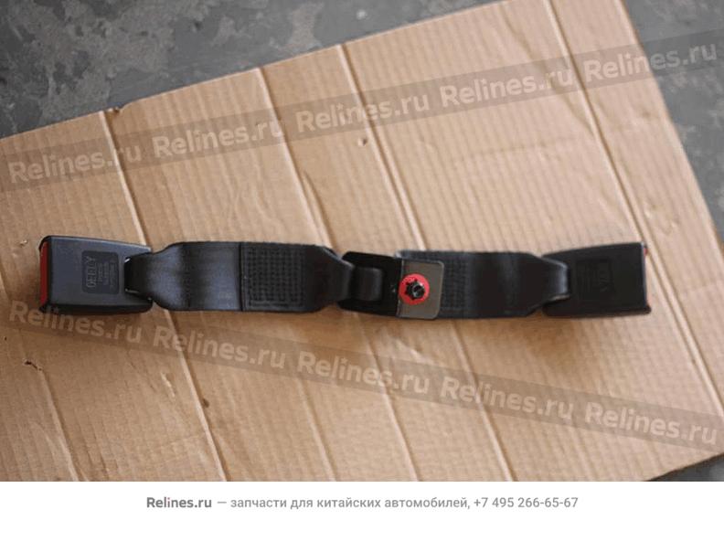 Assy,RR seat belt buckle