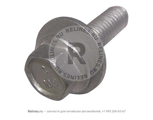 Bolt - lock (hexagon flange)