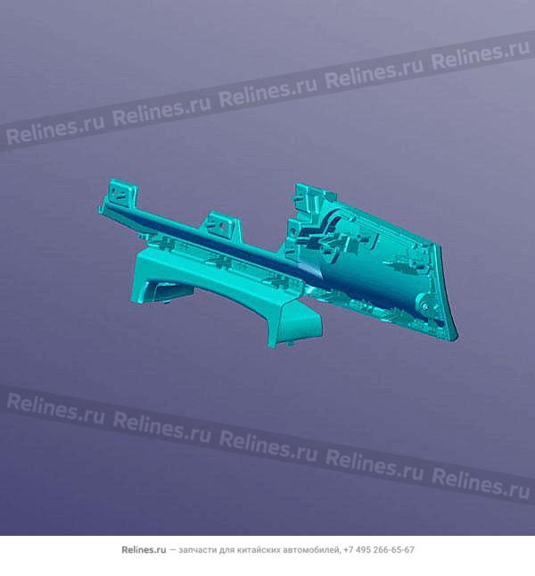 Планка отделки приборной панели левая T18FL3 - 40100***AAABK