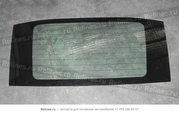 Windshield glass assy-rr