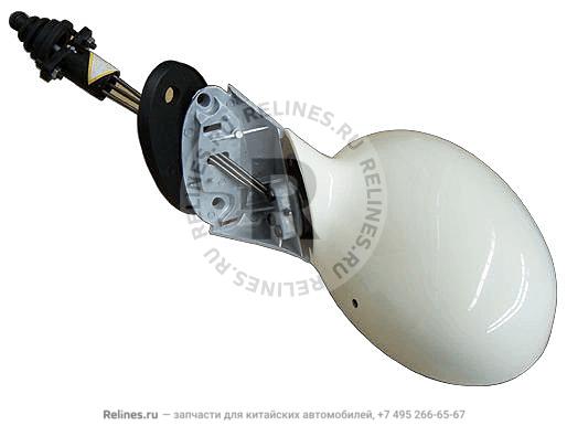 RR view mirror assy - LH otr