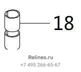 Rub ring clip,fuel pipe - 1100***ED61