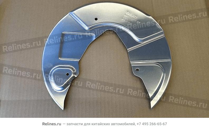 Щиток тормозной передний правый