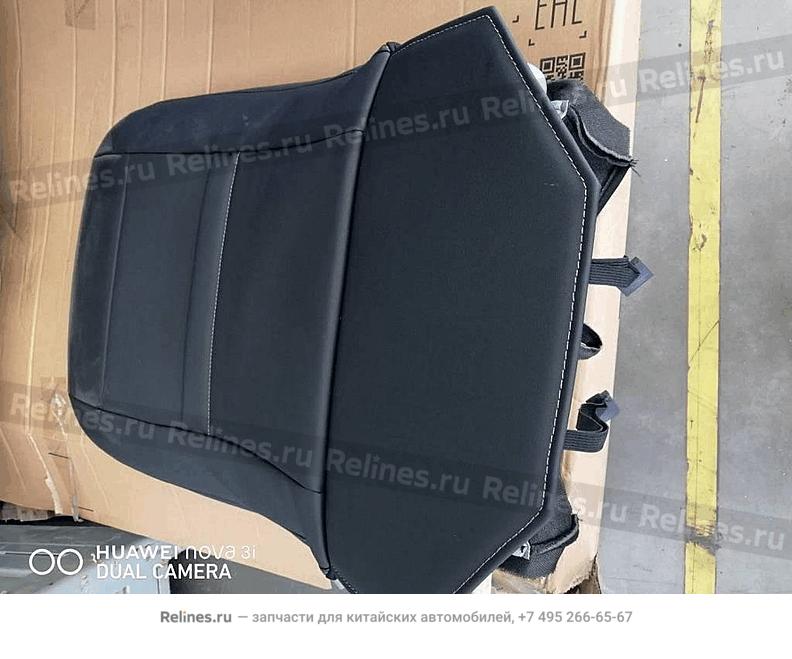 LF seat back foam and cover assy