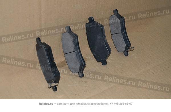 FR brake pad - A21-1***01080