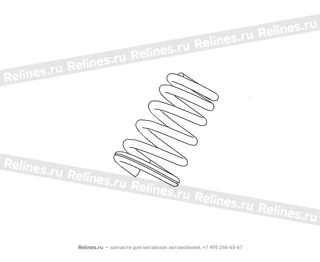 Пружина амортизатора заднего - 29110***Z16A