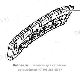 Кронштейн заднего бампера левый - 28041***T01A