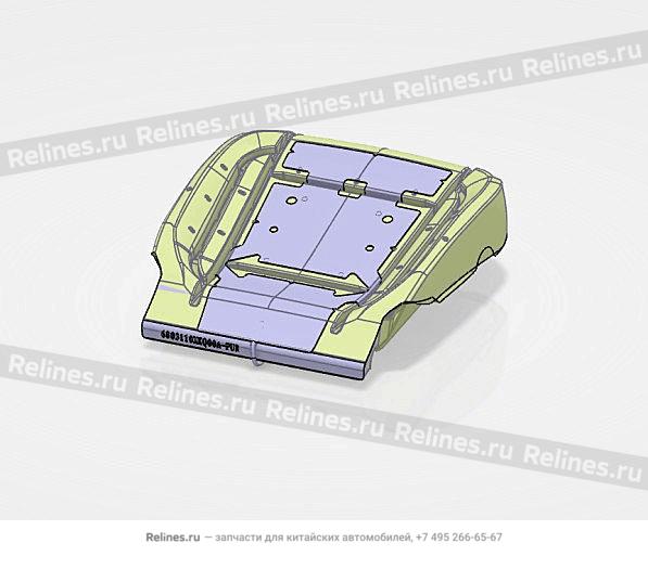 Подушка сиденья водителя в сборе - 680335***04A86