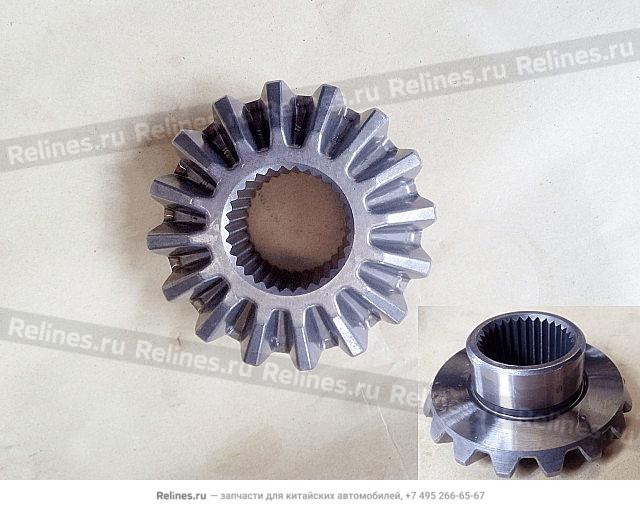 Gear axle shaft involute spline