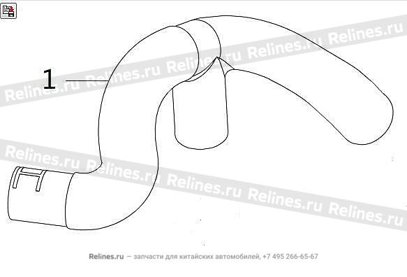 Hose comb,crankcase vent