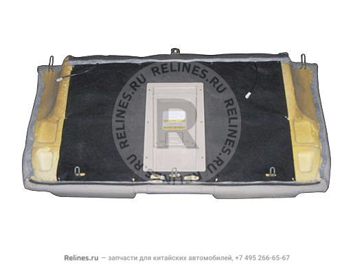 Backrest assy-rr seat