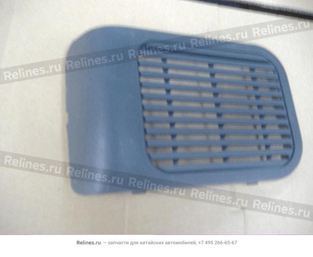 Speaker cover-rr door RH(gray)