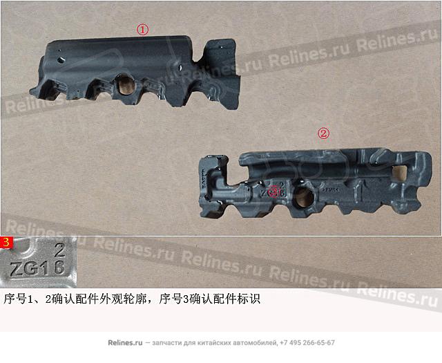 Шумоизоляционное покрытие масляной рампы высокого давления