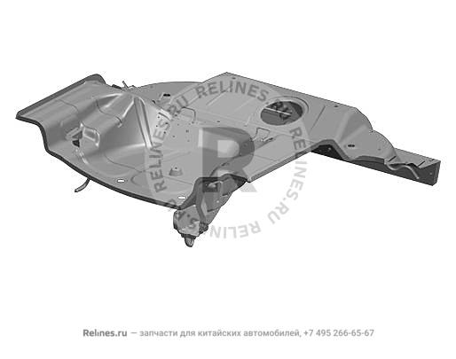 Панель кузова задняя мет.