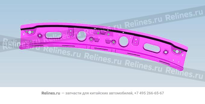 Crossbeam-fr roof