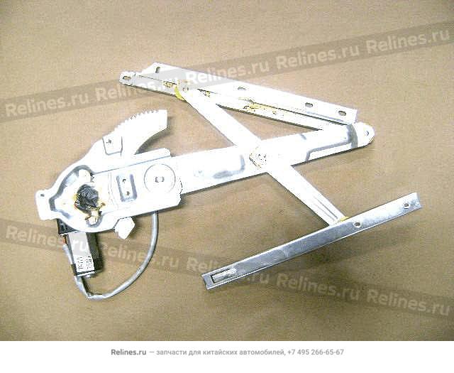 Механизм стеклоподъемника двери задней правой с мотором - 31-377 - 6204***B50