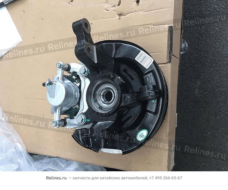 RF disc brake & steering knuckle assy - 404***600