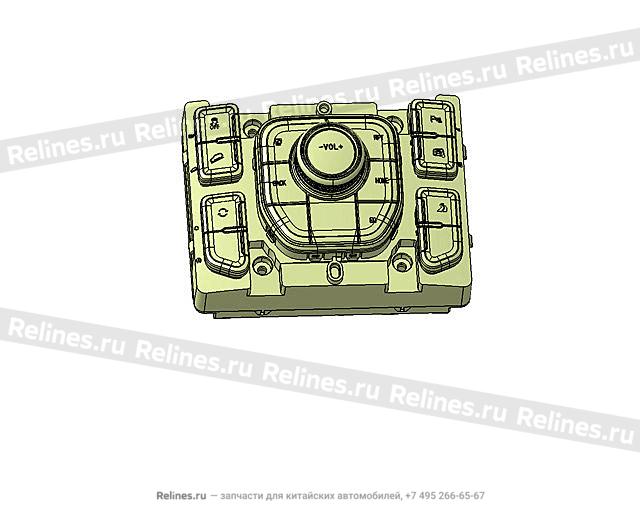 Switch-auxiliary instrument panel