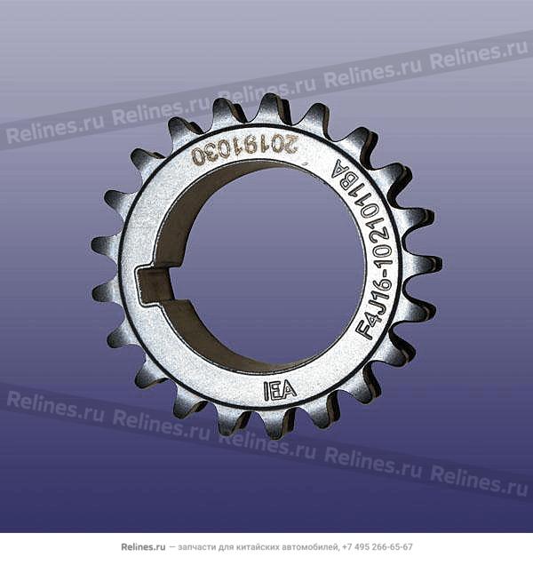 Шестерня коленчатого вала для привода цепи ГРМ T1A/T1D/T1E/M31T/M32T/T1C - F4J15***1011