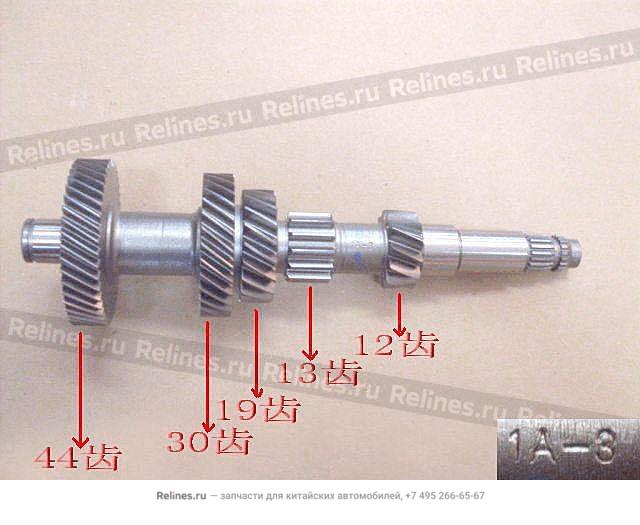 Вал КПП 4/4 промежуточный GW Wingle 3,5 - ZM001A***1301-3