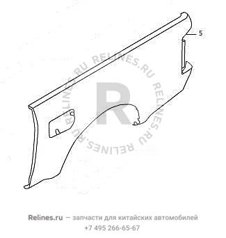 Otr side panel-cargo body LH