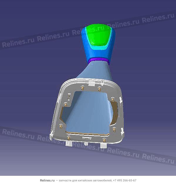 Knob and boot assy - T11-1***40BF